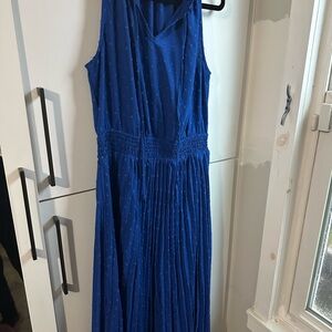 Chic Blue Maxi Dress
